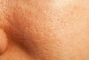 Facial Skin Closeup